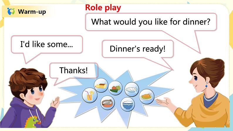 人教版PEP四上《Unit 5 Dinner 's ready Part B（Let 's learn）》课件第4页