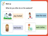 Unit2 My week Part B Let's talk课件+教案