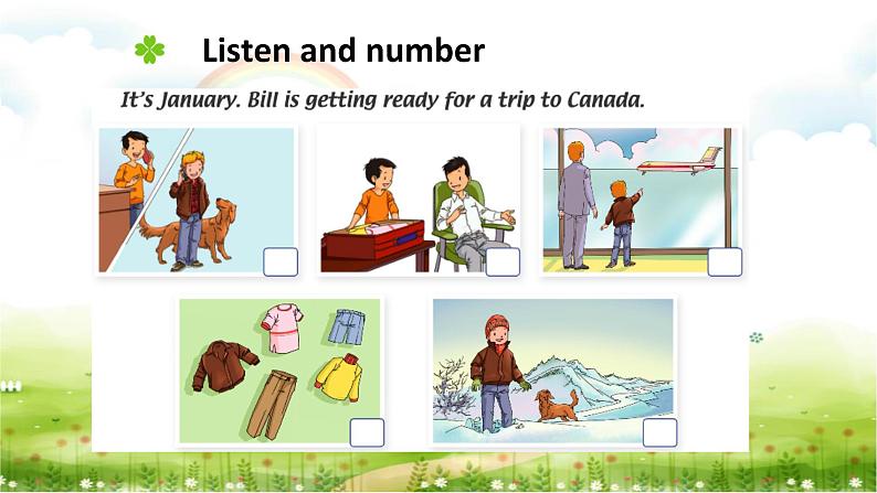 人教新起点小学英语六下 Unit1 Visiting Canada Lesson1 课件04