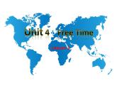 人教新起点小学英语六下 Unit4 Free Time Lesson1 课件