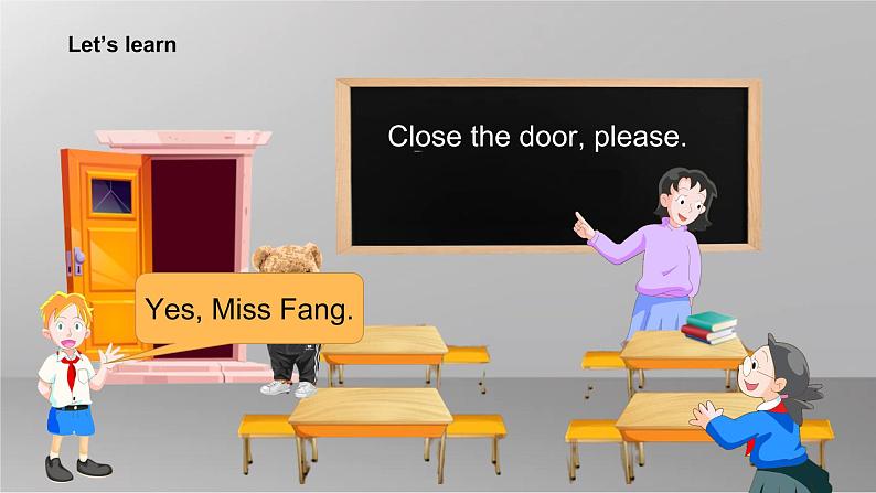 Unit 7 In the classroom Period 1（课件)第7页