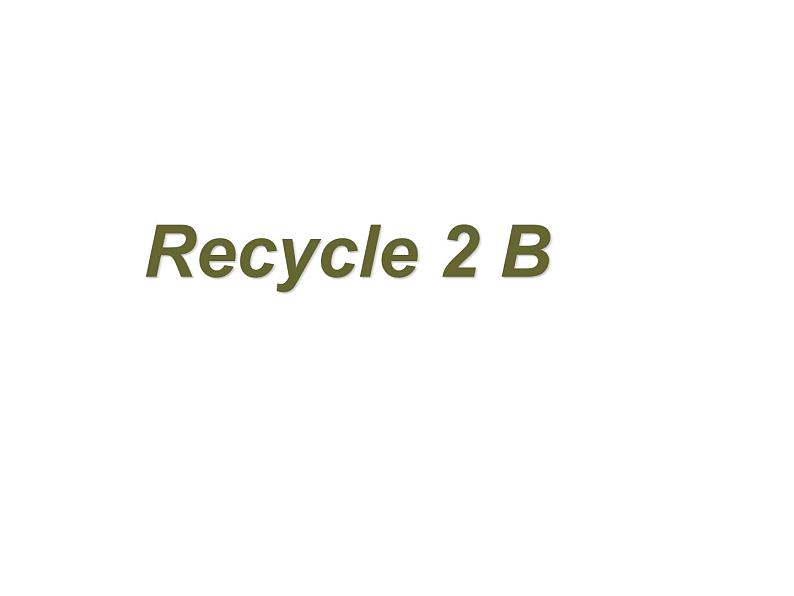 五年级英语下册课件-Recycle 2（2）-人教PEP版01