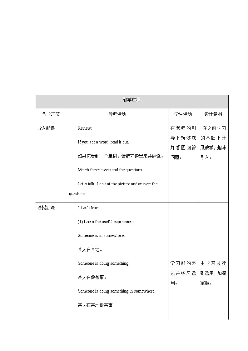 牛津深圳版英语五年级第三课时教学设计 PPT課件第2页