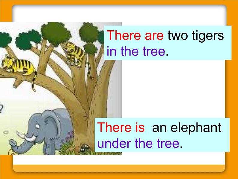 外研版小学英语（一起）一下Module 7《Unit 1 There is a cat in the tree》ppt课件（5份打包）03