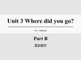 六年级英语下册RJ版课件 Unit 3 Where did you go Part B第2课时