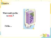 Unit3《What would you like》第四课时PB Let‘s try~Let’s talk课件+教案+音频