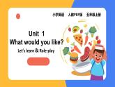 Unit3 Part A Let's learn&Role play 课件+教案