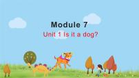小学外研版 (一年级起点)Module 7模块综合与测试多媒体教学课件ppt