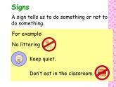 外研版(一起)小學英語四年級下冊同步課件《Module 1Unit 2 Don't feed the fish!》（3份打包）