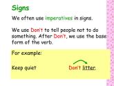 外研版(一起)小學英語四年級下冊同步課件《Module 1Unit 2 Don't feed the fish!》（3份打包）