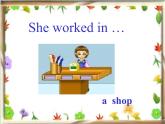 外研版(一起)小學(xué)英語(yǔ)五年級(jí)下冊(cè)同步課件《Module1Unit 2 He worked in an office .》