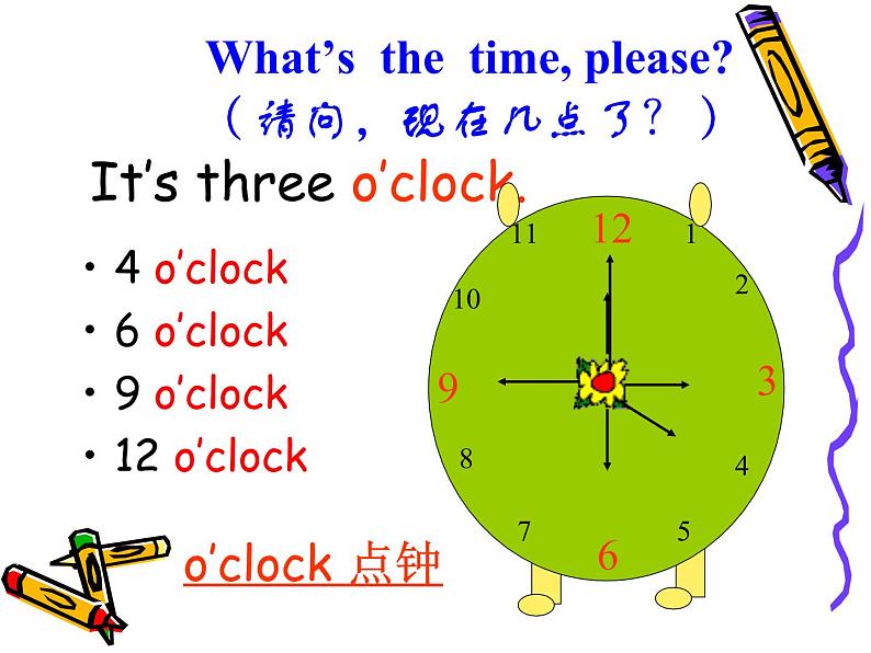 外研版(一起)小学英语五年级下册同步课件《Module2Unit 2 Lunch is usually at half past twelve.》（2份打包）04