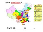 外研版(一起)小學(xué)英語(yǔ)六年級(jí)下冊(cè)《Module 2Unit 2 It will rain in Beijing.》PPT課件
