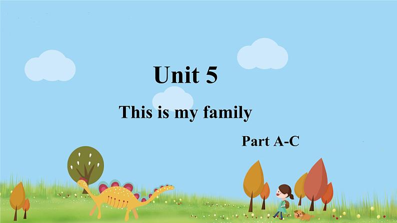 湘少三年级英语上册 Unit 5 This is my family PPT课件+教案01