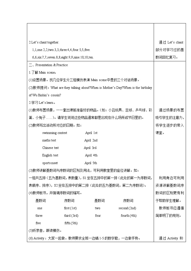 人教版（PEP）五年级英语下册Unit4WhenistheartshowPartA第1课时教案02
