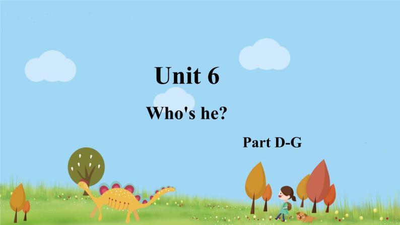 湘少三年级英语上册 Unit 6 Who's he PPT课件+教案01