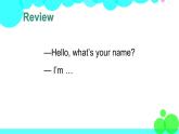 外研劍橋版英語三年級上冊 Unit1 Hello!第2課時(shí)(3a&3b) PPT課件