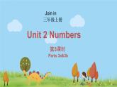 外研剑桥版英语三年级上册 Unit2 Numbers第3课时(3a&3b) PPT课件