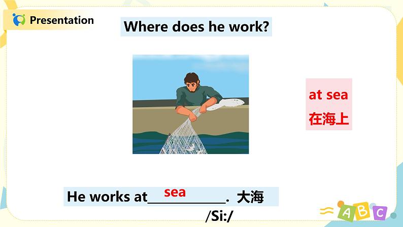 人教版PEP六上《Unit 5 What does he do Part B（Let's learn）》课件+教学设计+素材08