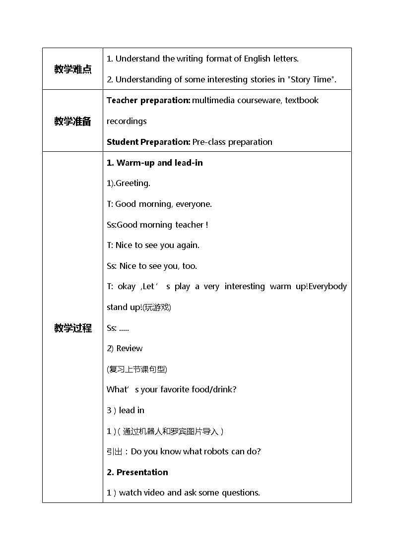 Unit3《what would you like》第六课时PB&PC Read and write~Story timel教学课件+教案+素材02