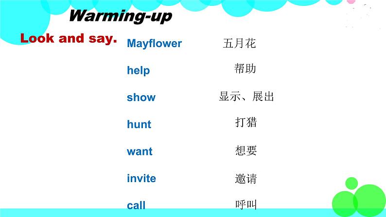 外研剑桥版英语6年级上册 Unit3 Festivals第3课时(3a,3b&3c) PPT课件02