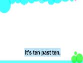 外研劍橋版英語(yǔ)5年級(jí)上冊(cè) Unit3 Time第2課時(shí)(3&4) PPT課件