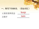 人教版（PEP）五年级英语下册Unit6 Workquietly知识梳理习题课件