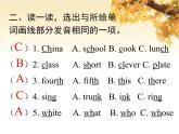 人教版（PEP）五年級(jí)英語(yǔ)下冊(cè)專項(xiàng)復(fù)習(xí)二語(yǔ)音與詞匯習(xí)題課件