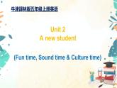 小学英语五年级上册-Unit 2 A new student 3.Fun time, Sound time & Culture time（课件+练习）译林版（三起）