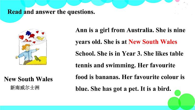 外研剑桥版英语5年级上册 Starter unit 第五课时(Part8,9,10a,10b,11)课件 PPT05