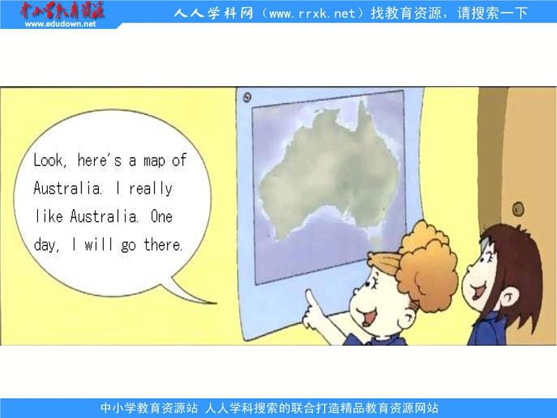 外研版一起小学英语四下《Module 9Unit 1 Why do you like Australia》PPT课件 (2)第3页