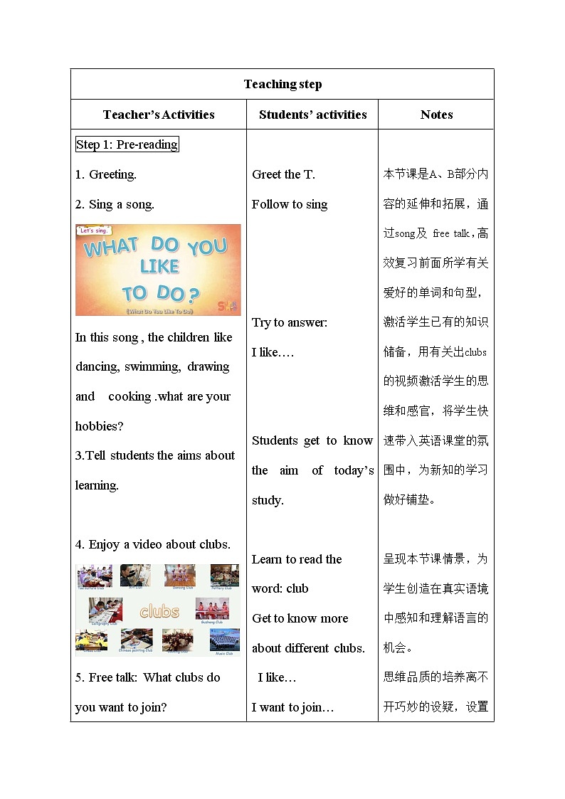 六年级上册英语教案- 《Unit 4 I have a pen pal Part B Read and write》 人教PEP版03