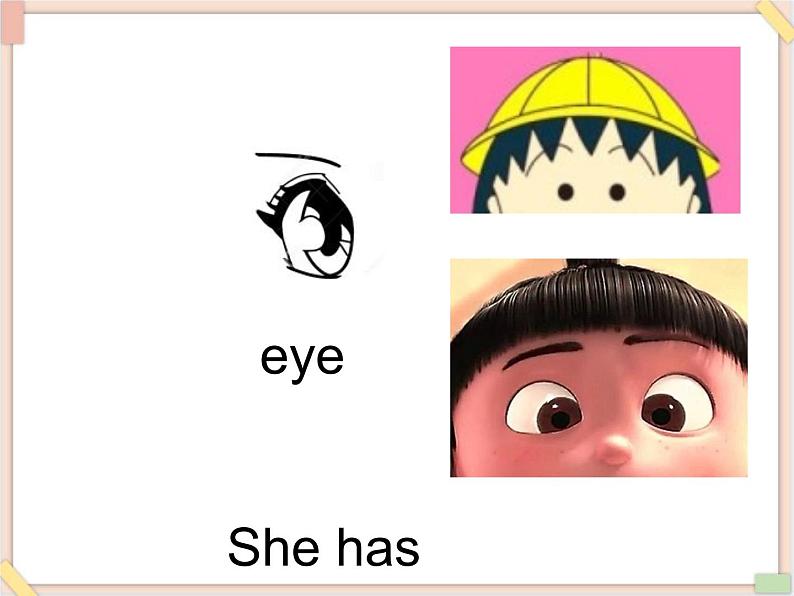 重大版小学四年级上册英语课件unit 2 he has a funny face lesson 2 课件03