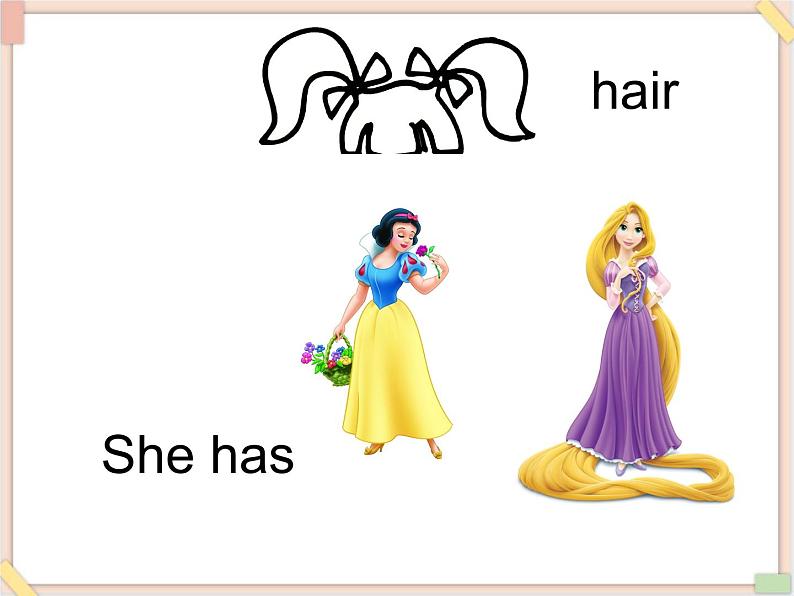 重大版小学四年级上册英语课件unit 2 he has a funny face lesson 2 课件06