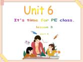 重大版小学四年级上册英语课件unit 6 it's time for pe class lesson 3课件