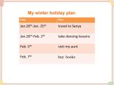 重大版英语六年级上册Unit 5《Our holiday plans》ppt课件2