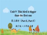 湘少英語6年級上冊 Unit 9 第三课时（Part E, Part F） PPT课件