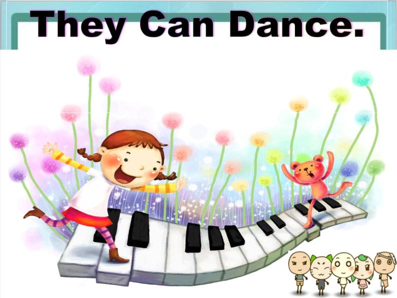 22 三年级上册英语课件-Lesson Y They Can Dance ∣川教版(三年级起点)02