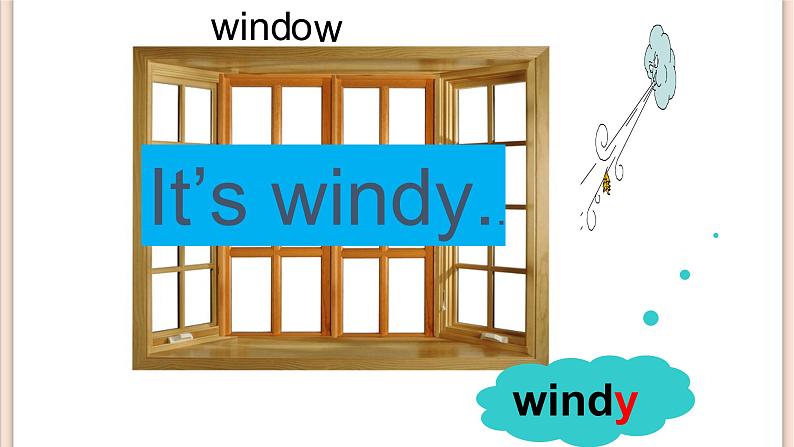 四年级上册英语课件-Unit 2 lesson 1 it's windy and cool ∣川教版(三年级起点)06