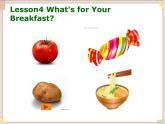 四年级上册英语课件-Unit 2 lesson 4 what's for your breakfast？ ∣川教版(三年级起点)