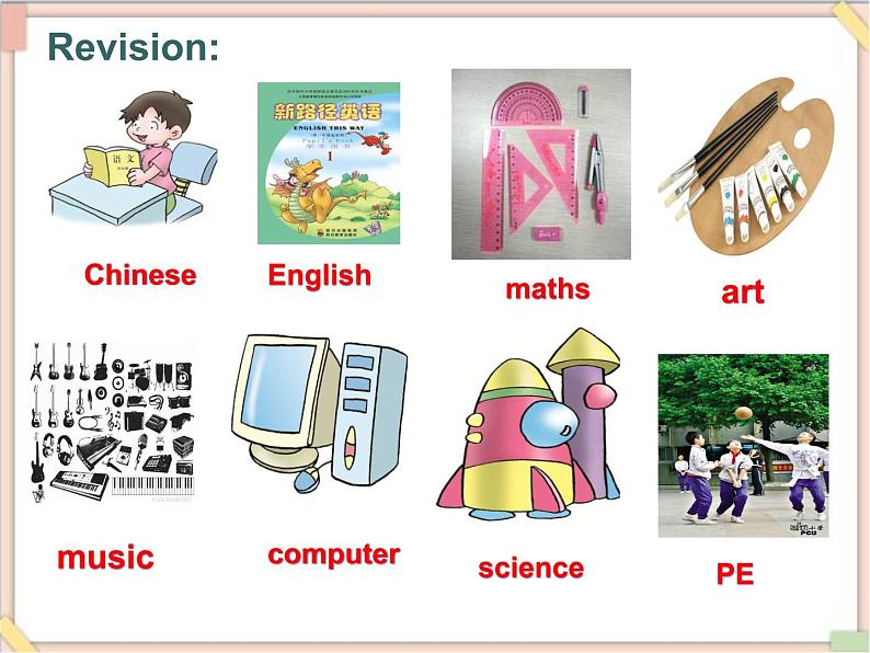 五年级上册英语课件-Unit 1 lesson 3 what subject do you like best？ ∣川教版(三年级起点)02