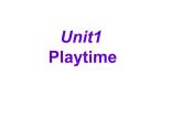 二年級下冊英語課件-Unit 1 Playtime 人教新起點(diǎn)版(共13張PPT)
