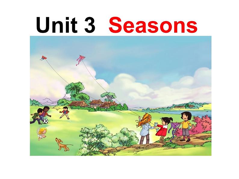 二年级下册英语课件-Unit-3-Seasons 人教新起点版04