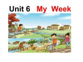 二年级下册英语课件-Unit-6-My Week 人教新起点版(共17张PPT)