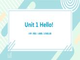 人教版PEP英语三年级上册Unit1 Hello Part A第二课时PPT+教案+练习+视频