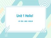 人教版PEP英语三年级上册Unit1 Hello Part B第三课时课件PPT+教案+练习+音频+视频