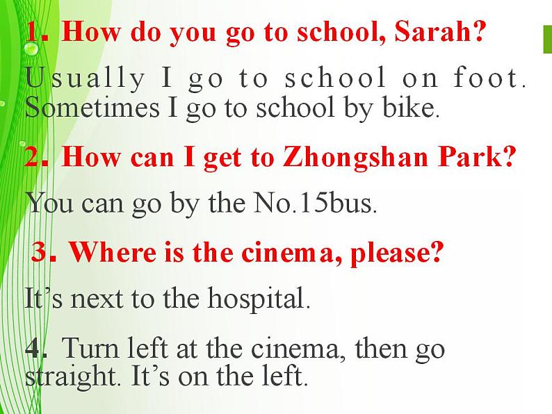 小学英语毕业总复习【第16讲】句型篇2ppt课件02