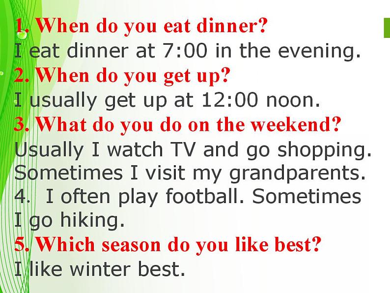 小学英语毕业总复习【第16讲】句型篇2ppt课件05