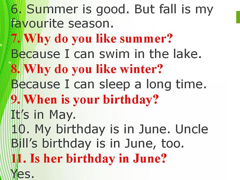 小学英语毕业总复习【第16讲】句型篇2ppt课件06