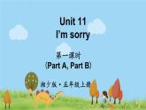 湘少版英语五年级上册 Unit 11 第一课时（Part A，Part B） PPT课件